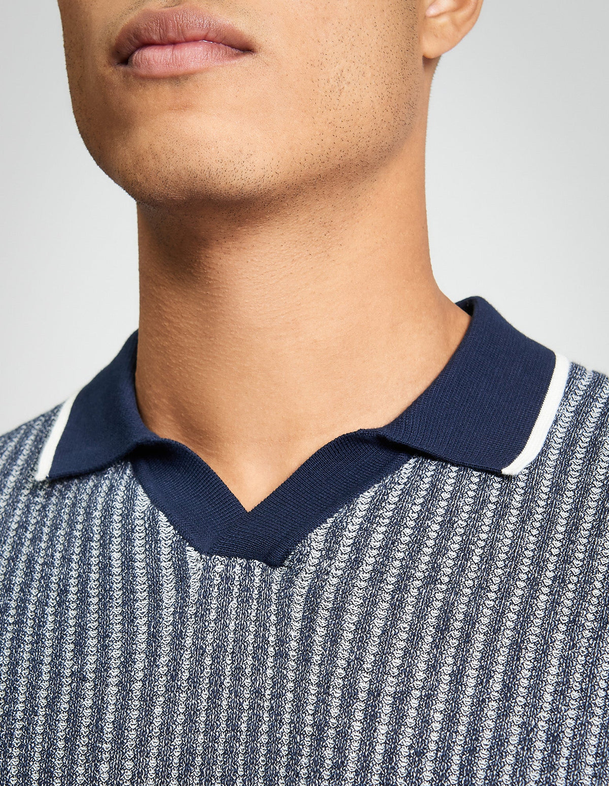BI COLOURED TEXTURED POLO