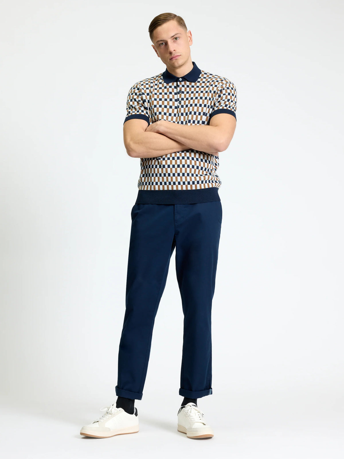 ALL OVER JACQUARD POLO
