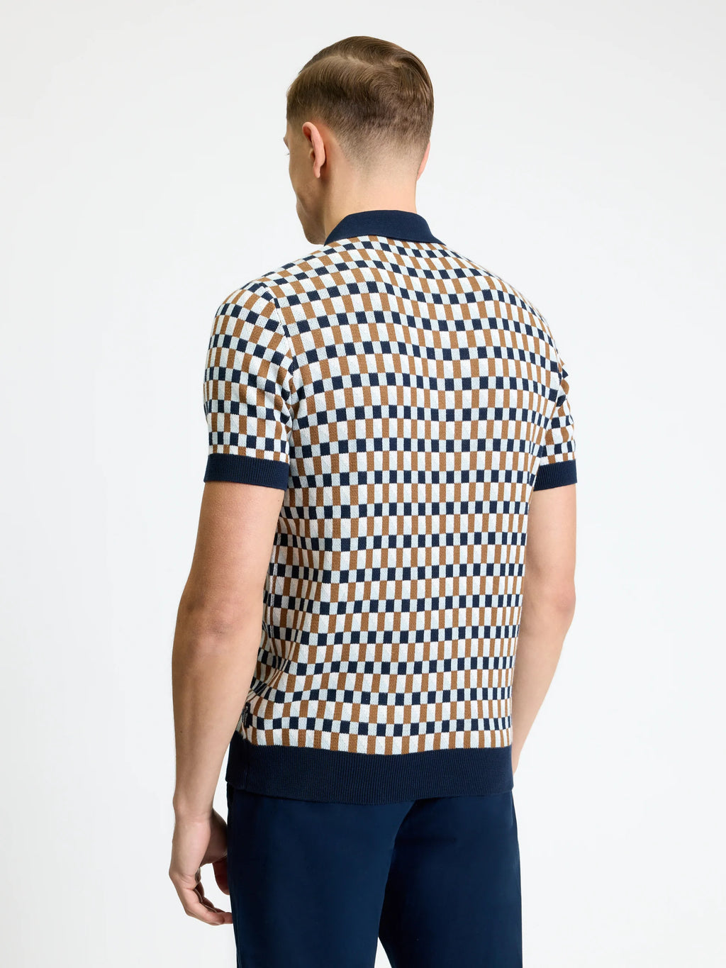 ALL OVER JACQUARD POLO
