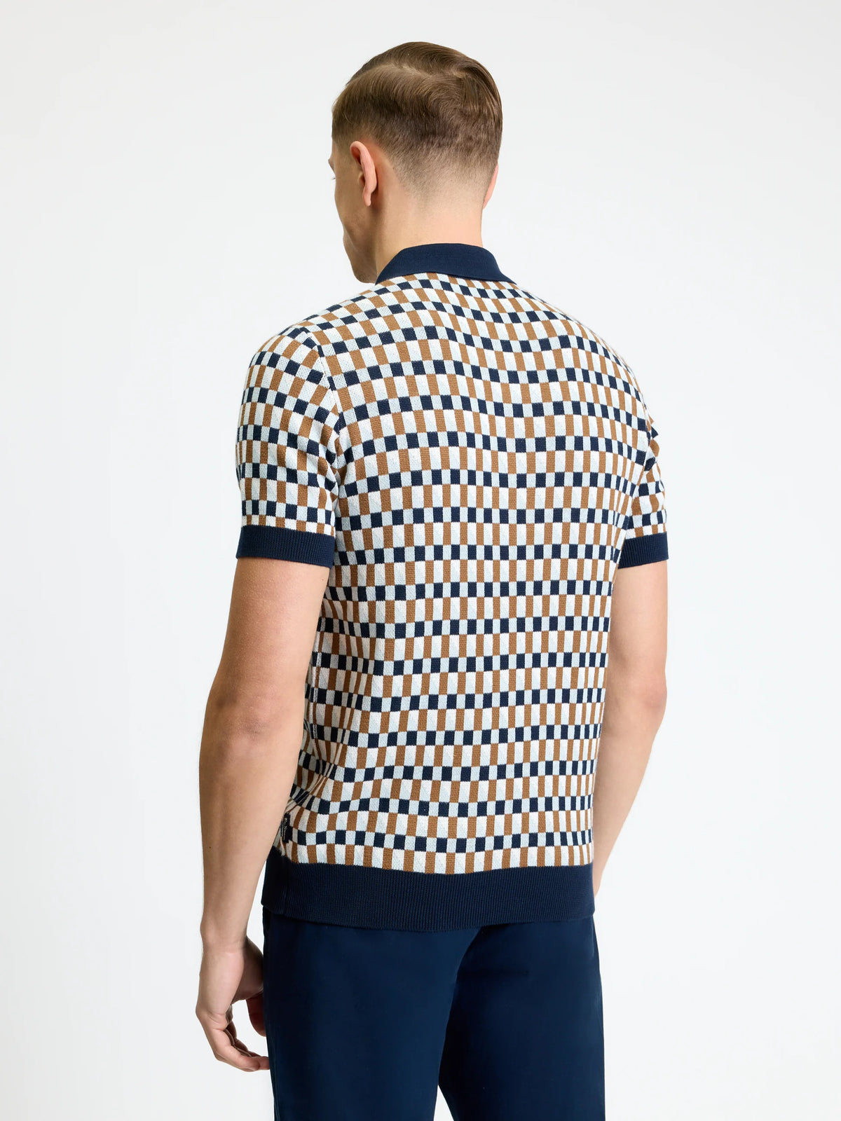 ALL OVER JACQUARD POLO