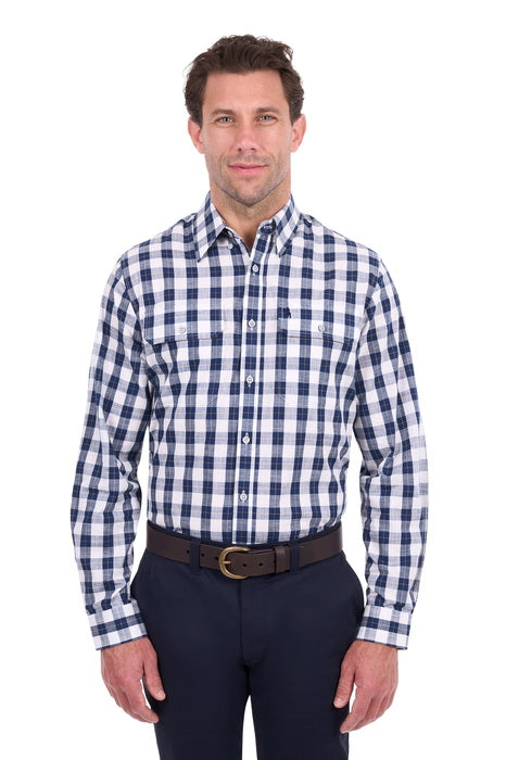 EZRA 2 POCKET LONG SLEEVE SHIRT
