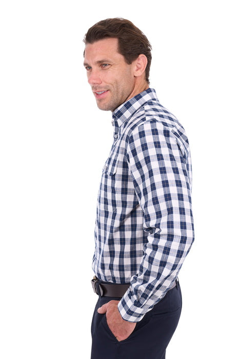 EZRA 2 POCKET LONG SLEEVE SHIRT