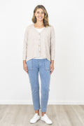 PETA SLOUCH CARDIGAN