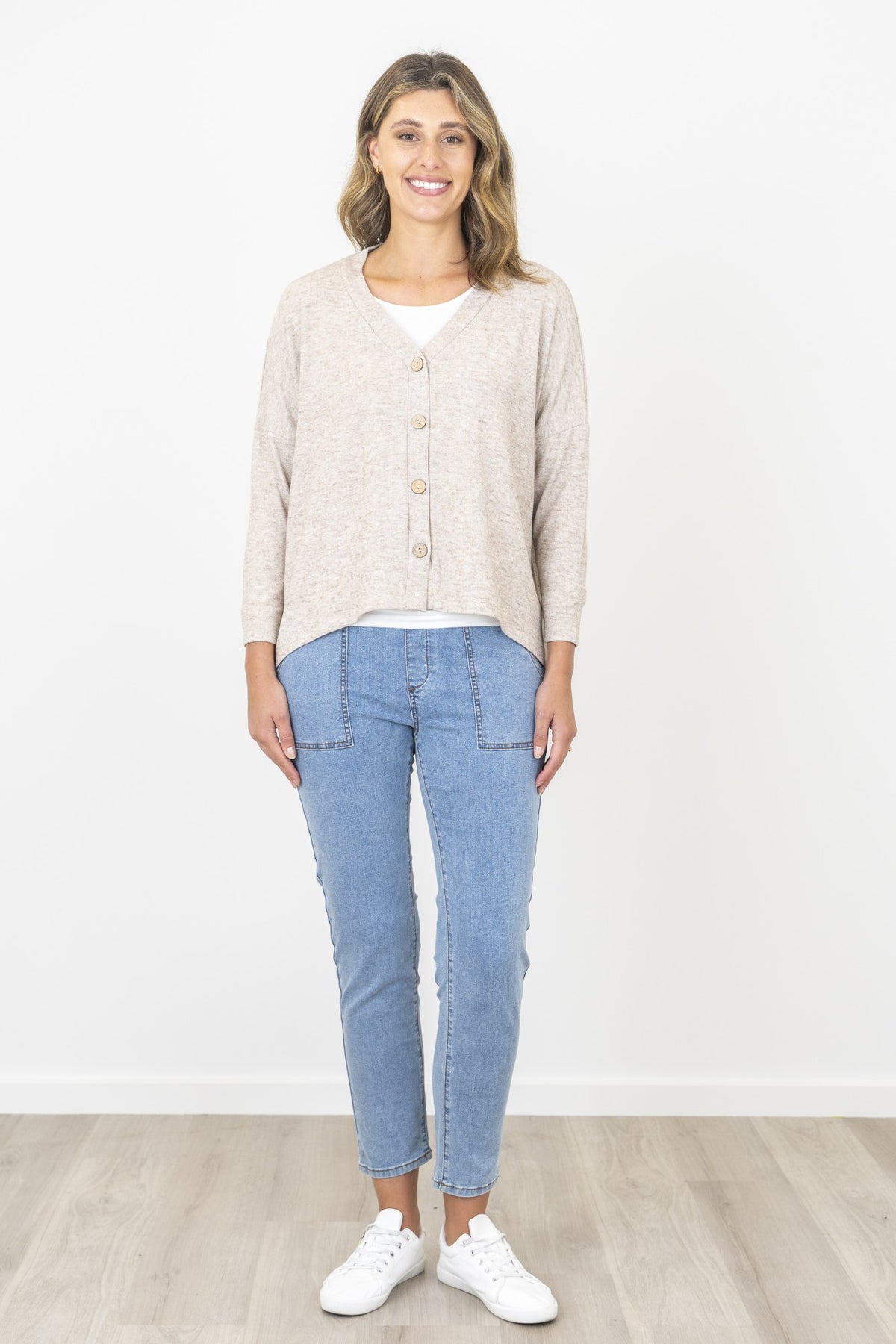 PETA SLOUCH CARDIGAN