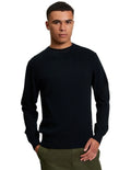 TEXTURED FRONT CREW