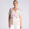 PANSY PRINT TOP