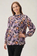 EVANS HIGH NECK BLOUSE