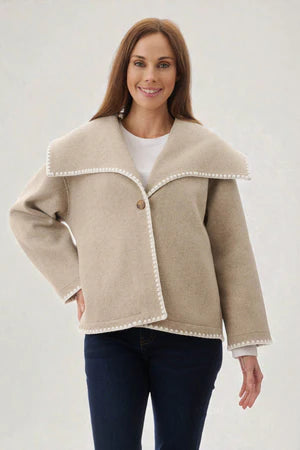 SHAWL COLLAR JACKET