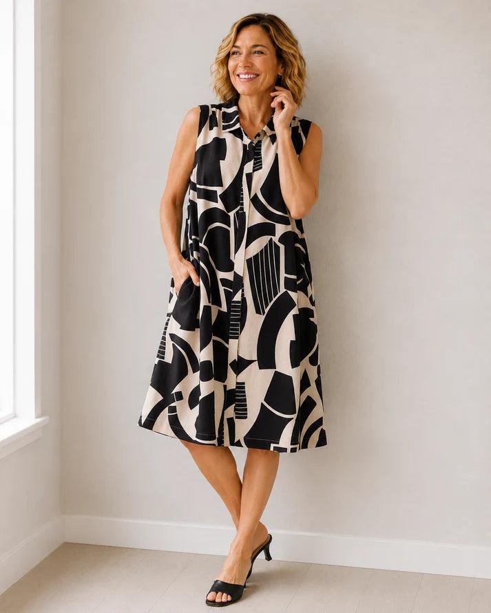 TARYN PRINT DRESS