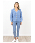 LOFTY RIB V NECK CARDIGAN
