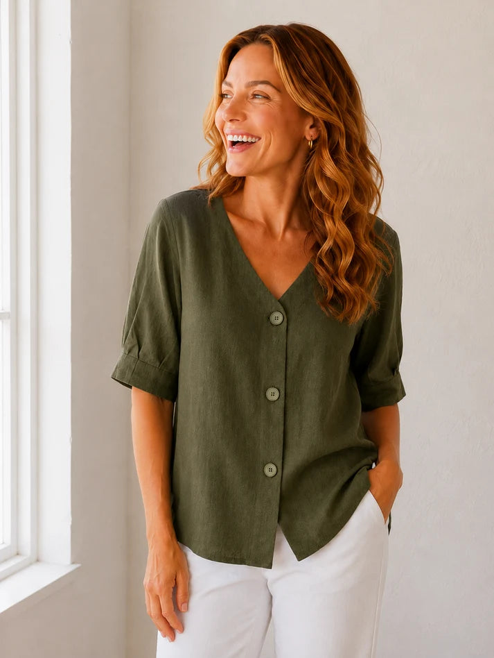 MAGLIA TRINA BUTTON