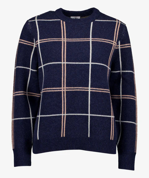 YASMIN CHECK WMNS KNIT