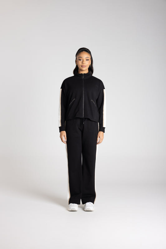 DROPPED SHOULDER JACKET