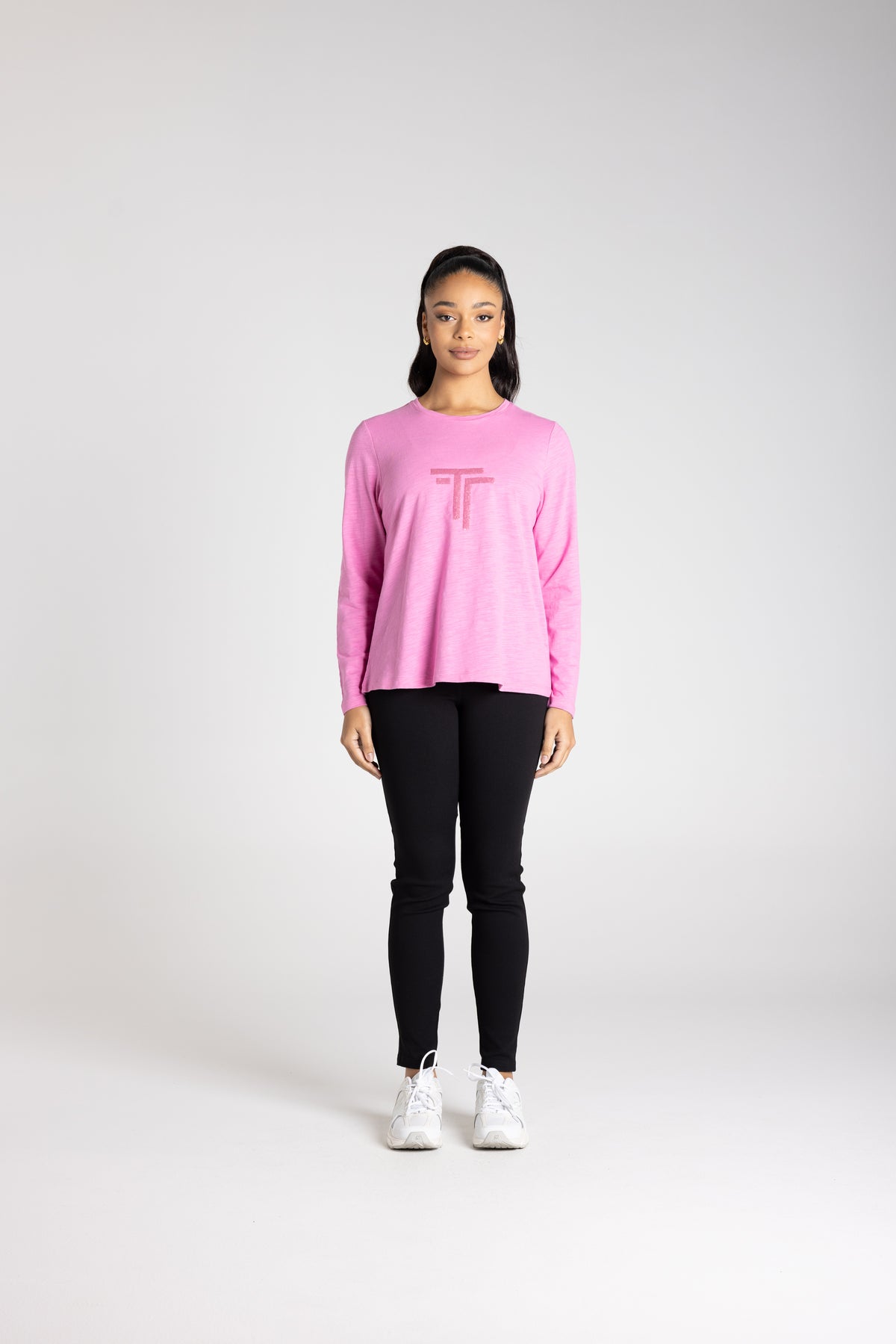 LONG SLEEVE CREW SEQUINS