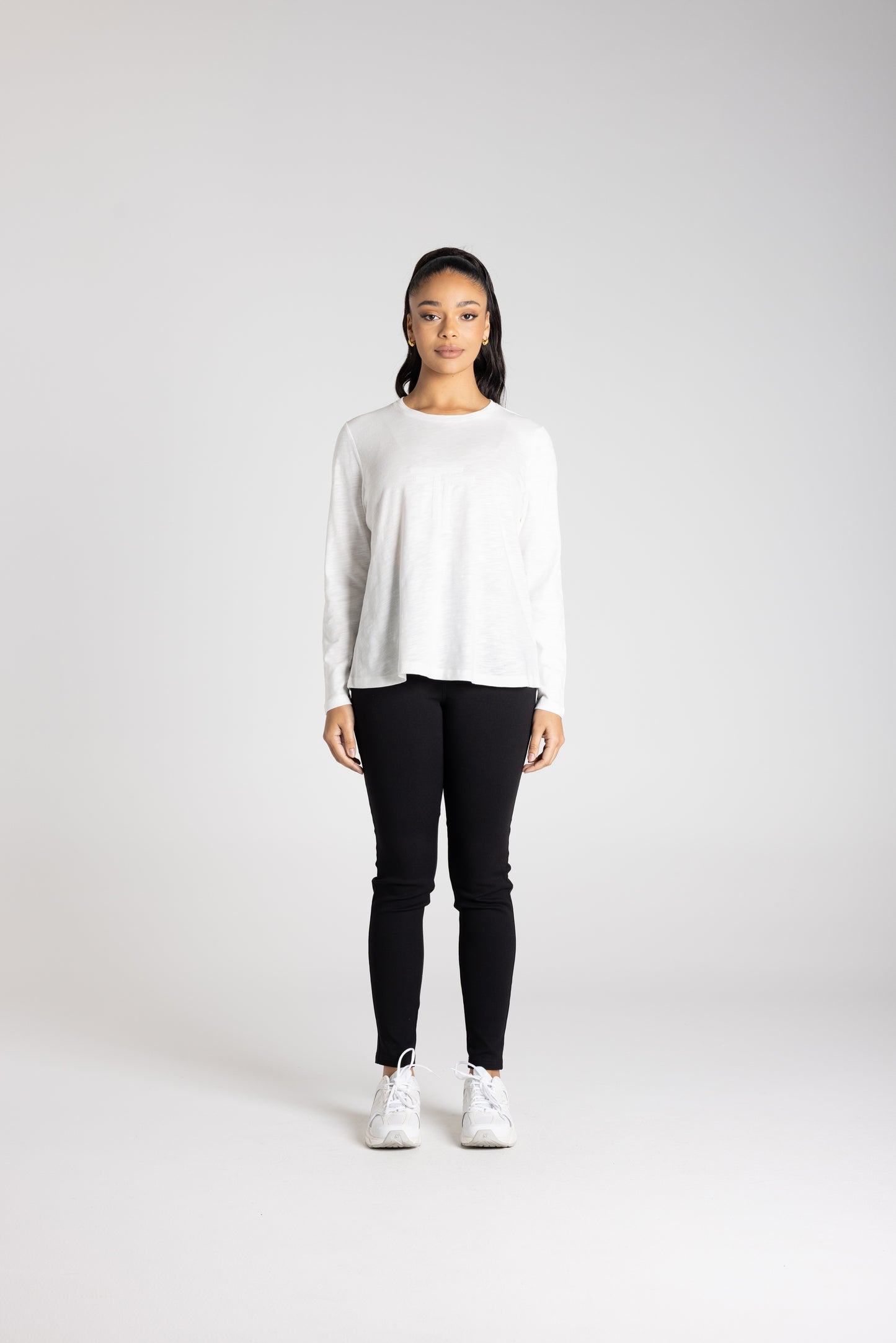LONG SLEEVE CREW SEQUINS