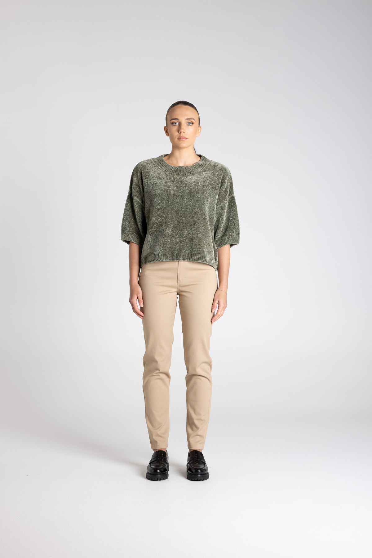 CHENILLE KNIT TOP
