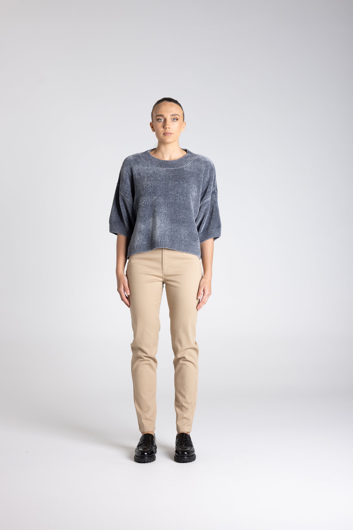 CHENILLE KNIT TOP