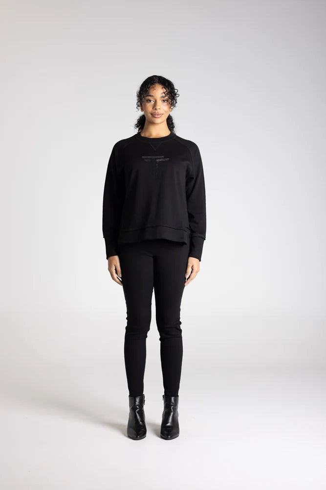 RAW EDGE SWEATER