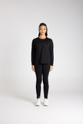 LONG SLEEVE CREW SEQUINS