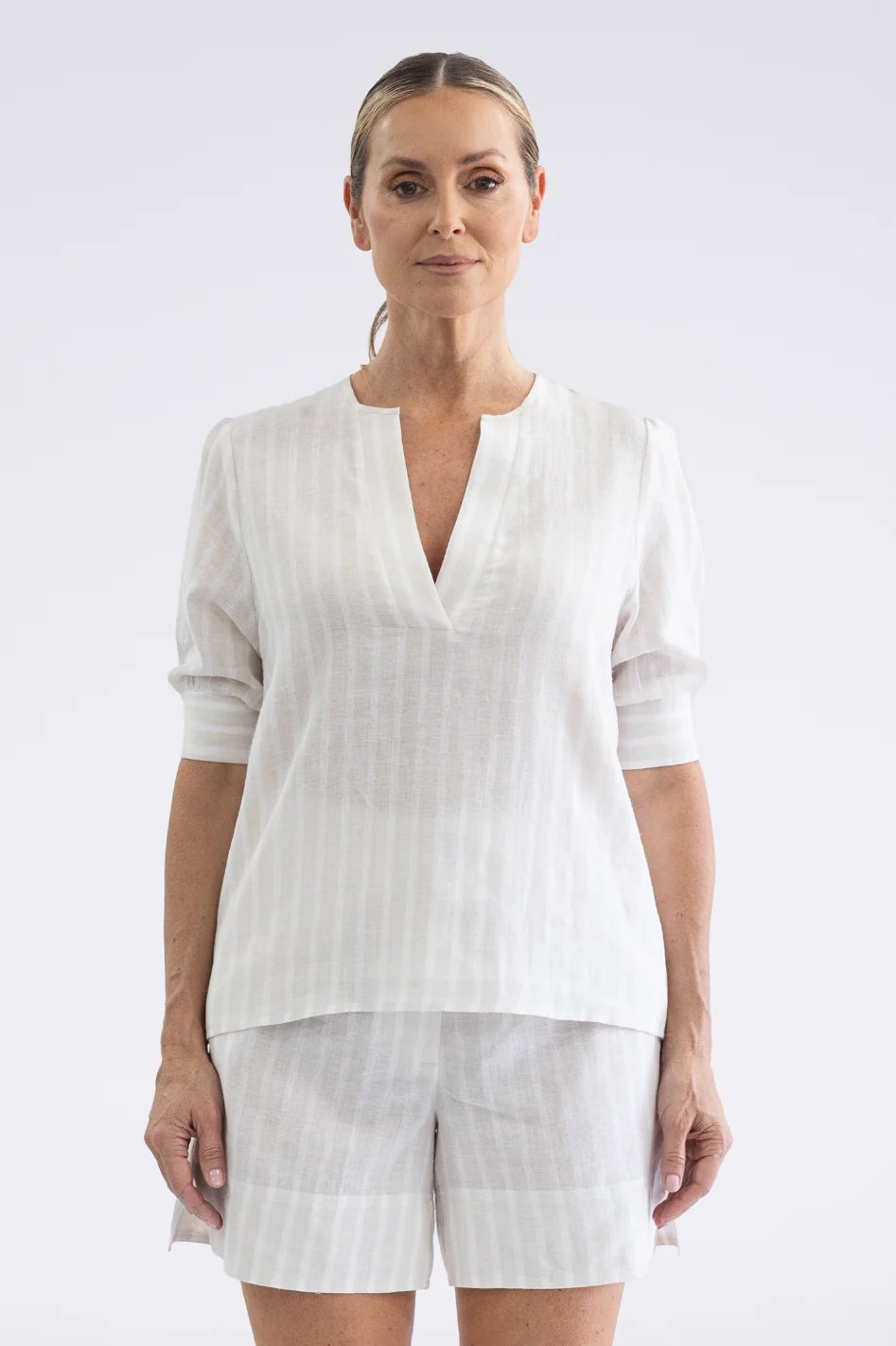 TWO T'S AMELIA STRIP TOP