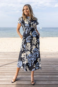 PEONIE PRINT DRESS