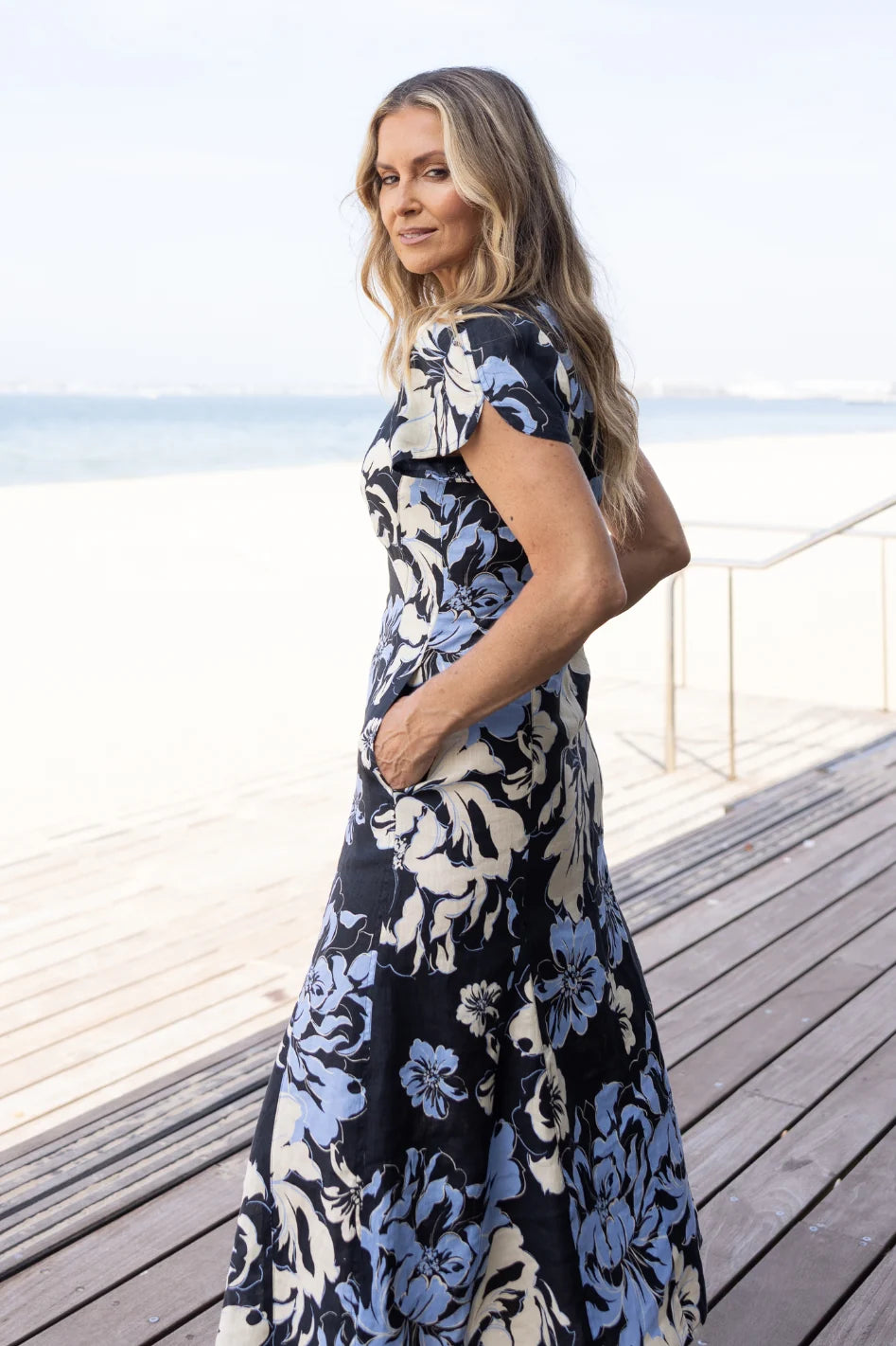 PEONIE PRINT DRESS