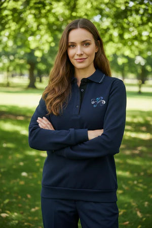 ROGERS EMBROIDERED FLEECE JUMPER
