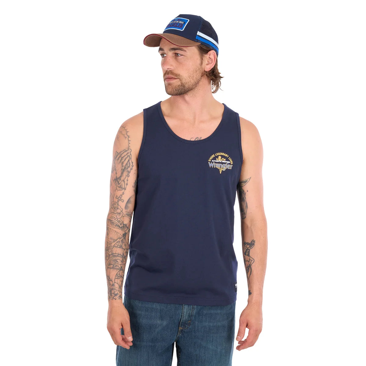 WRANGLER MENS KENNY SINGLET