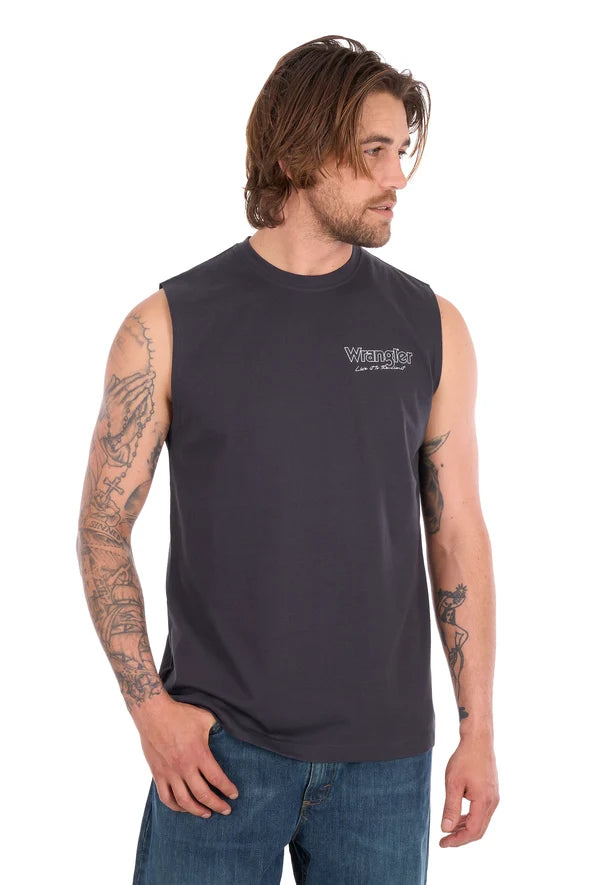 WRANGLER MENS PAUL MUSCLE TANK