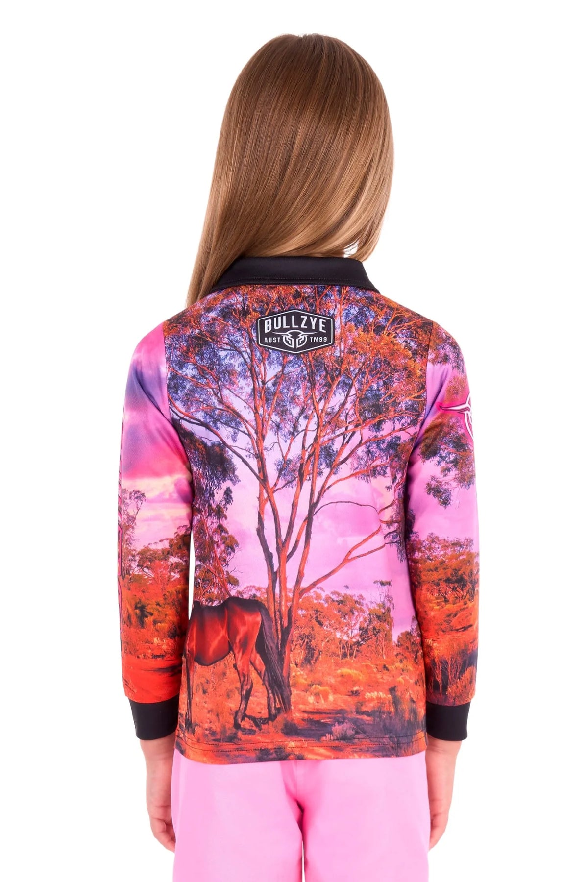 BULLZYE GRAZING HORSE KIDS TEE