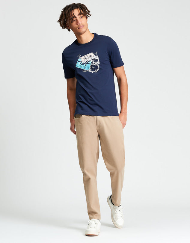 BEN SHERMAN CASSETTE STACK TEE