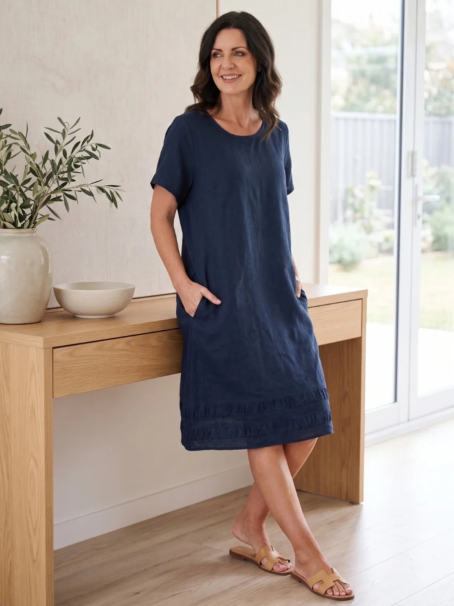 MAGLIA ENCORE TRIM DRESS