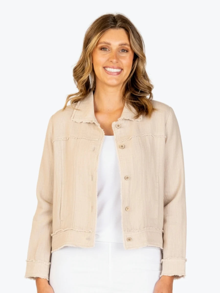 MAGLIA ABBIE TRIM JKT