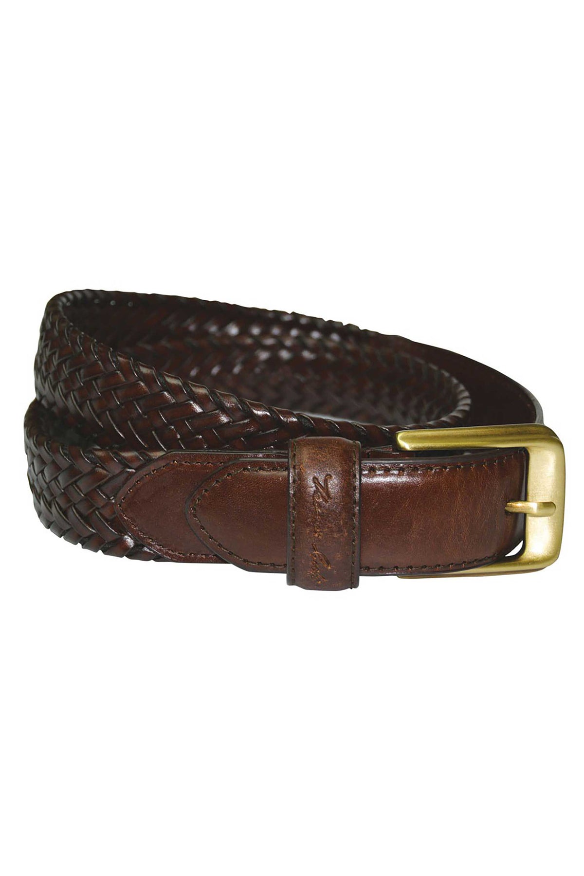 HARRY BRAIDED LEATHER BELT