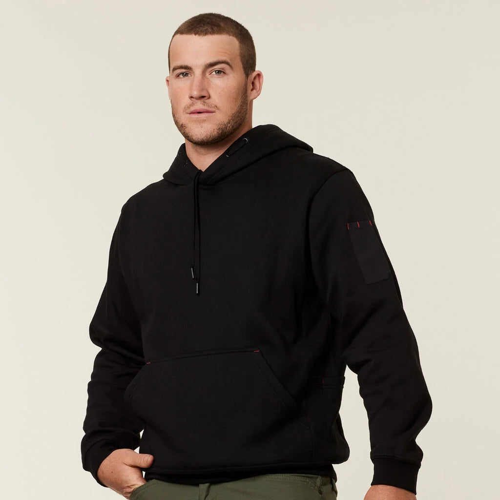 PLAIN FLEECE HOODIE