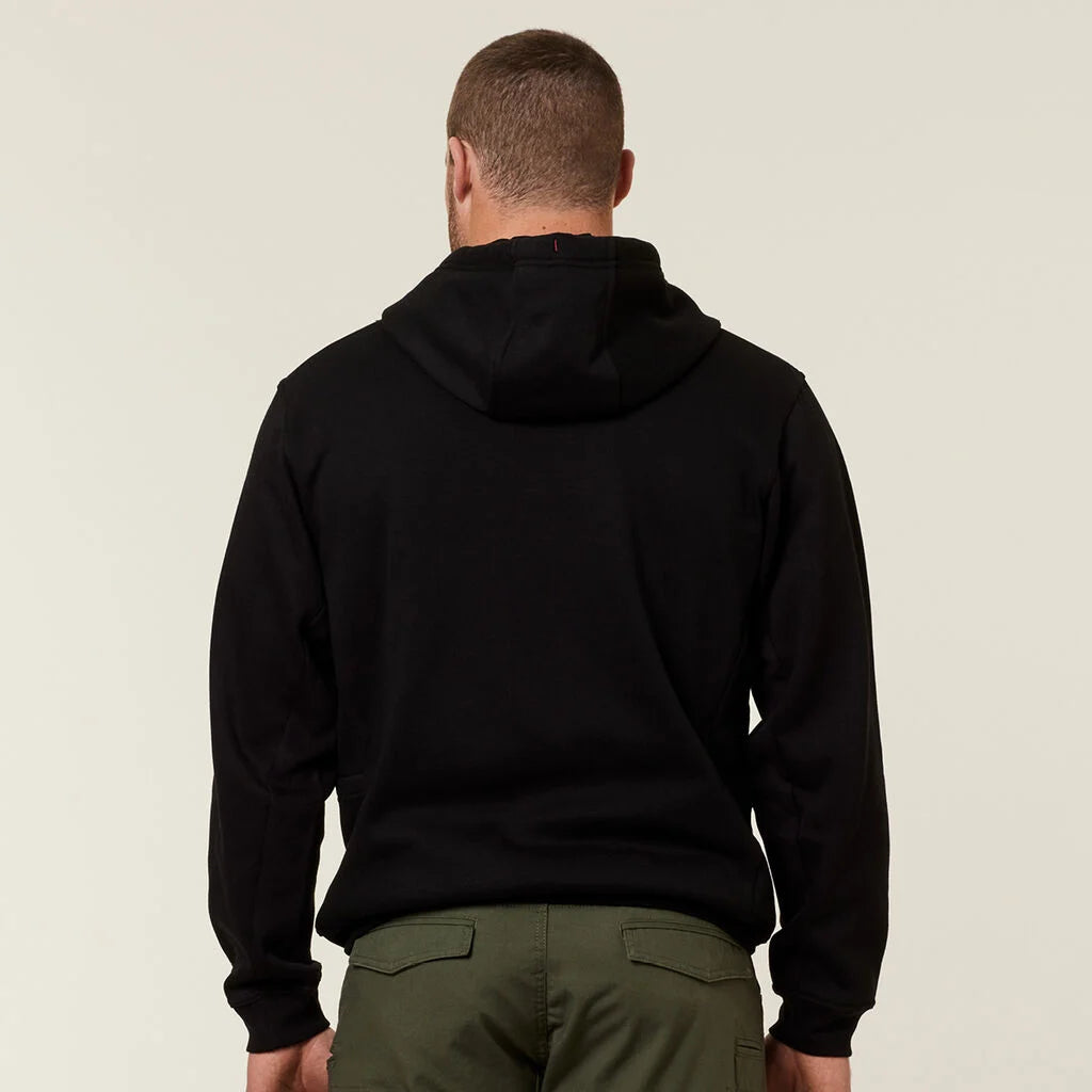 PLAIN FLEECE HOODIE