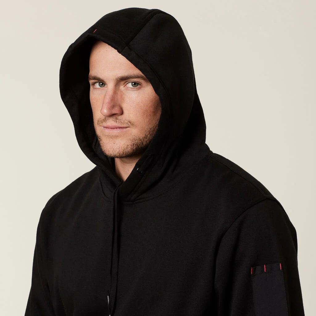 PLAIN FLEECE HOODIE