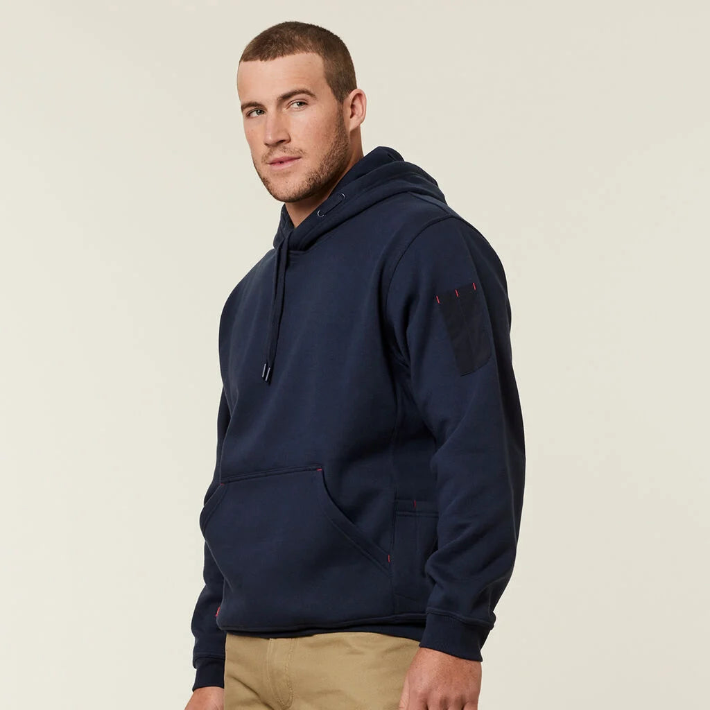 PLAIN FLEECE HOODIE