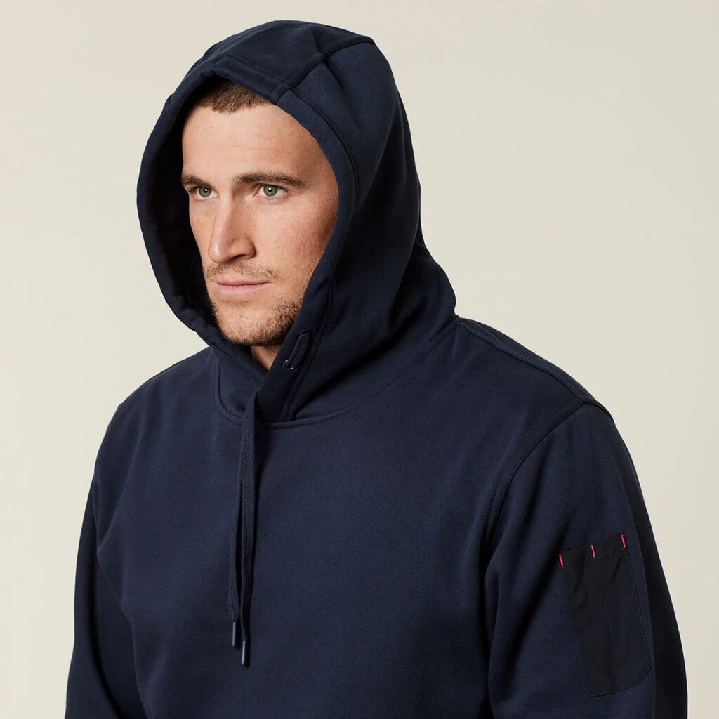 PLAIN FLEECE HOODIE